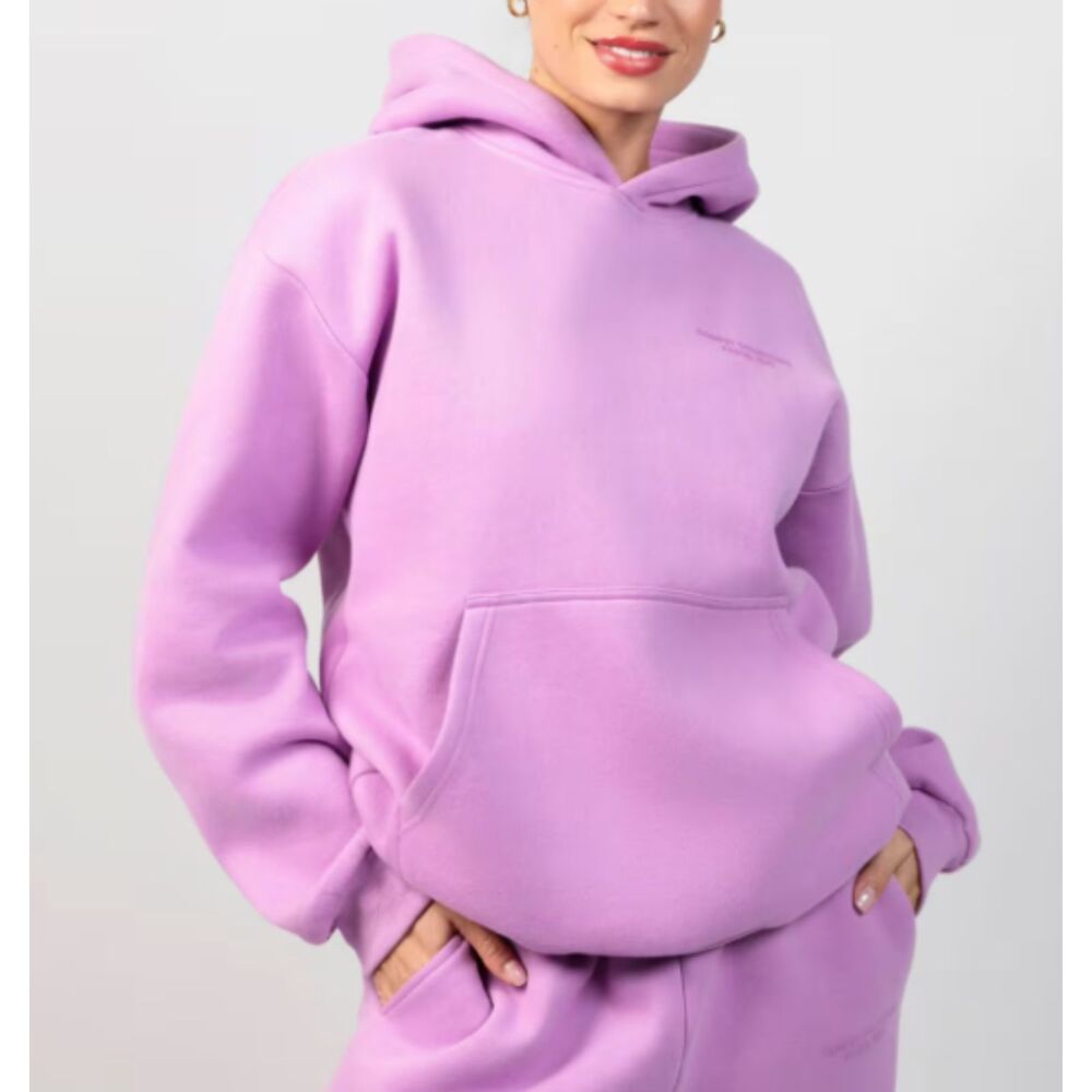 Comfrt hoodie Lilac L NWT
